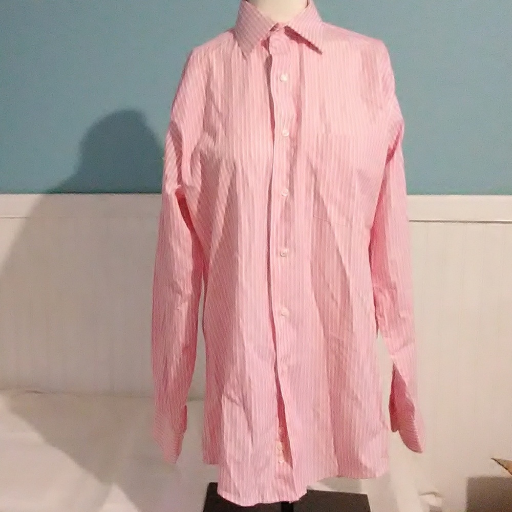 Nwot Men's David Taylor Button Down Shirt. 14-14.5